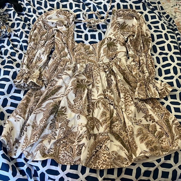 Pilcro Corduroy Babydoll Dress - Picture 2 of 7